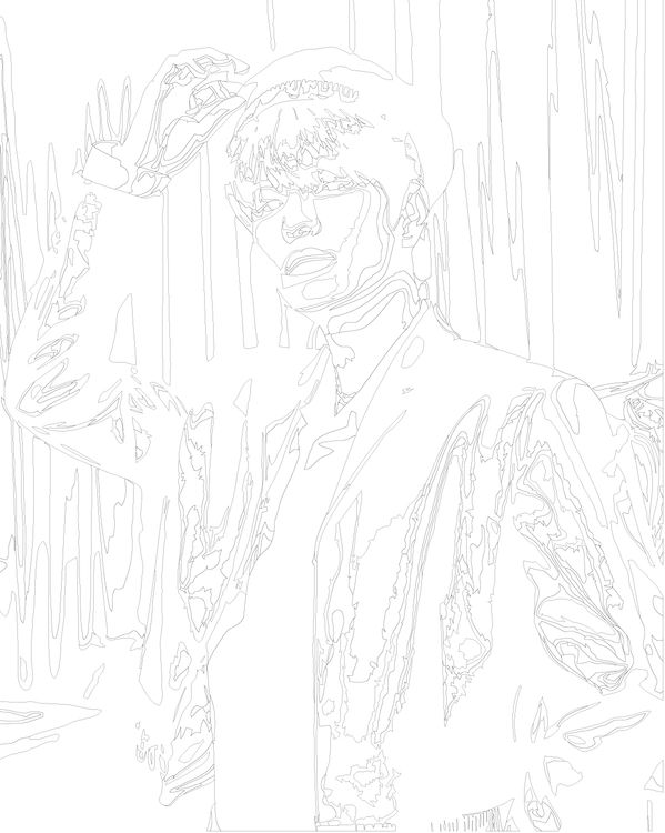 Картина по номерам «Stray Kids Стрей Кидс: Ким Сынмин 3» — картинка 2