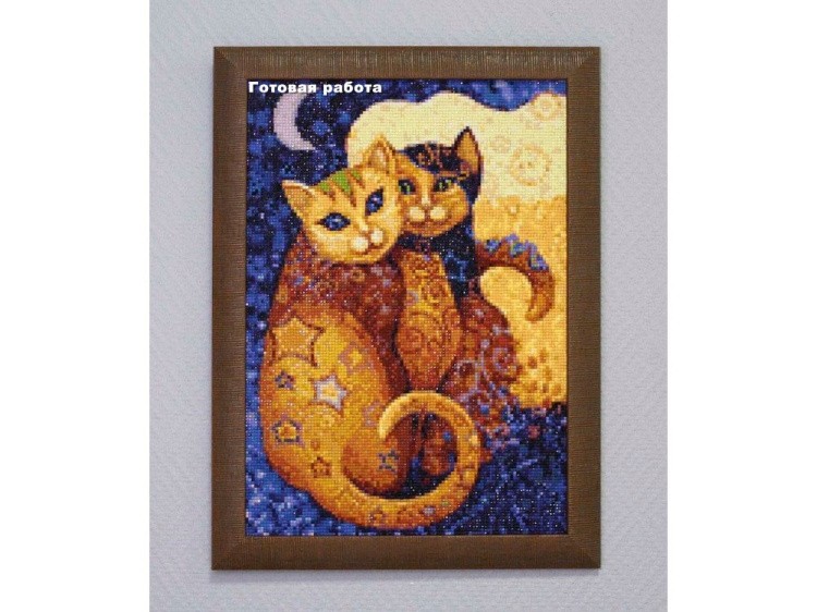 Алмазная вышивка «Ночные беседы» — картинка 2