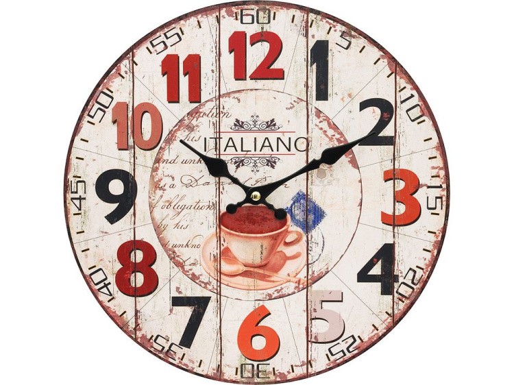 Часы настенные «Кофе из Италии»