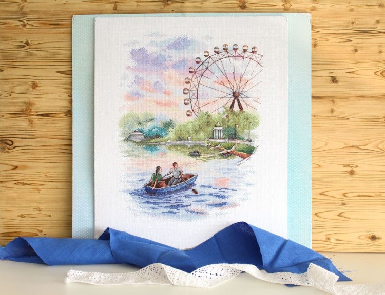 Набор для вышивания «В парке» — картинка 2