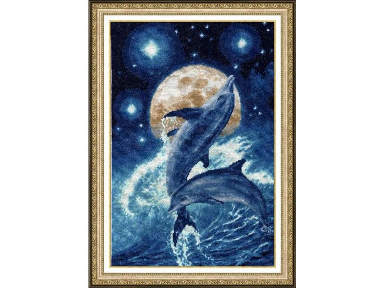 Набор для вышивания «Дельфины» — картинка 2