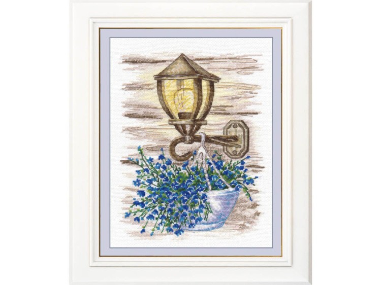 Набор для вышивания «Фонарь с цветами» — картинка 2
