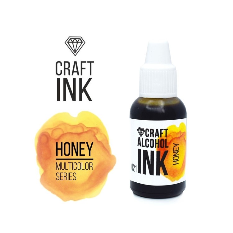 Алкогольные чернила медовые (Honey) 20 мл, Craft Alcohol INK