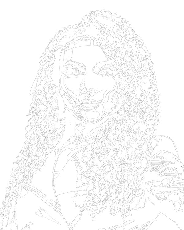 Картина по номерам «Академия Амбрелла: Эллисон Харгривз - Эмми Рэвер-Лэмпман» — картинка 3