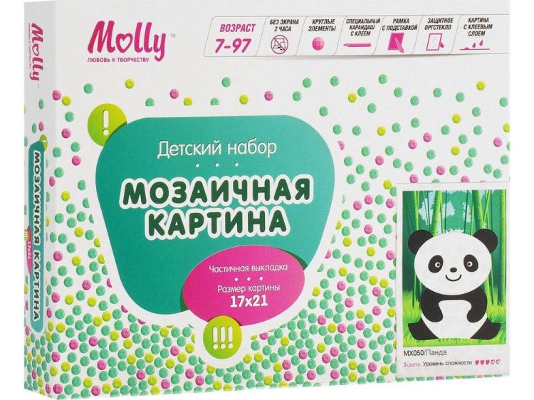 Алмазная вышивка «Панда» — картинка 3