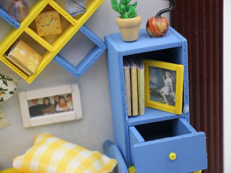 Набор для создания миниатюры (румбокс) «Уютная комната» — картинка 8