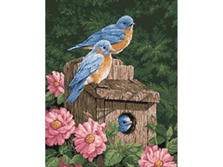 Алмазная вышивка «Гнездышко» — картинка 3