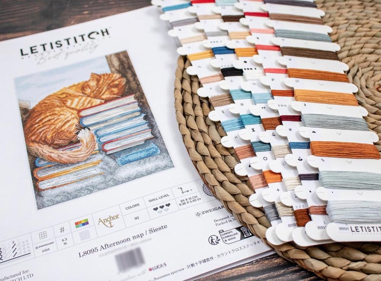 Набор для вышивания «Afternoon nap (Дневной сон)» — картинка 4