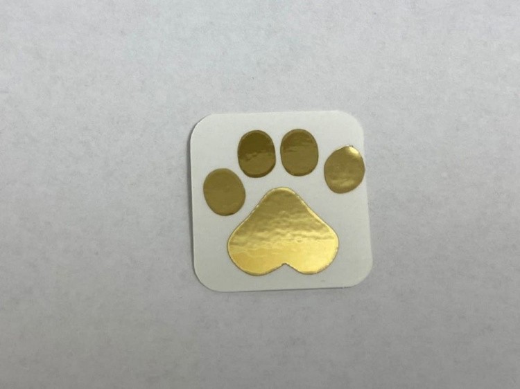 №47 Наклейка (золотые ) Sticker, Art Blong — картинка 2