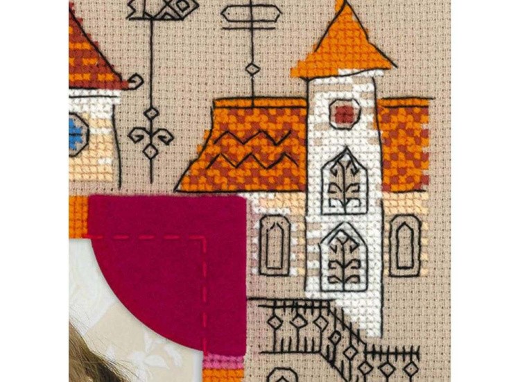 Набор для вышивания «Панно для фотографии. Замок принцессы» — картинка 5