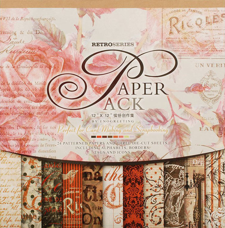 Набор бумаги «Королевские розы» — картинка 2