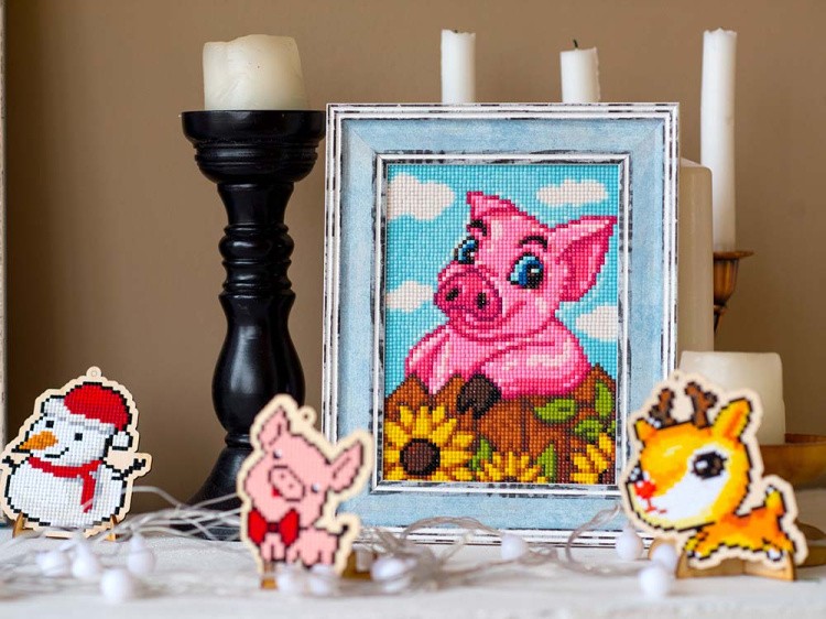 Алмазная вышивка «Хозяин двора» — картинка 4