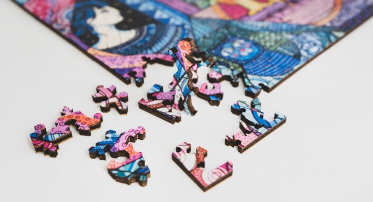 Деревянные пазлы DAVICI «Ахматова. Возвращение» — картинка 6