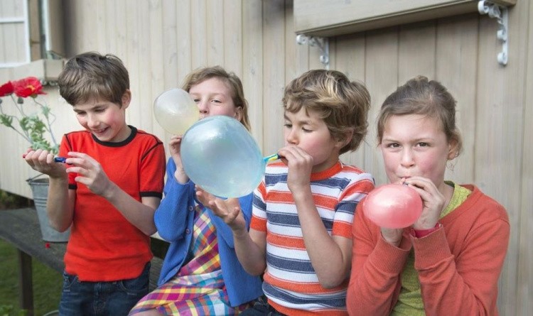 Набор для создания нелопающихся пузырей «Шалтай-Болтай» пузыри синие — картинка 4