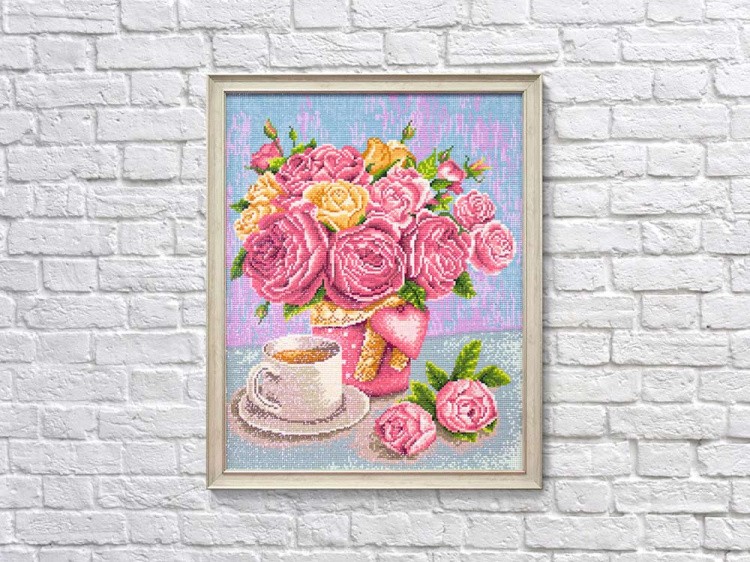 Алмазная вышивка «Ароматы утра» — картинка 2