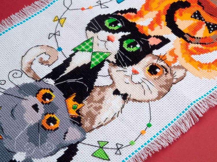 Набор для вышивания «Куча мала» — картинка 4