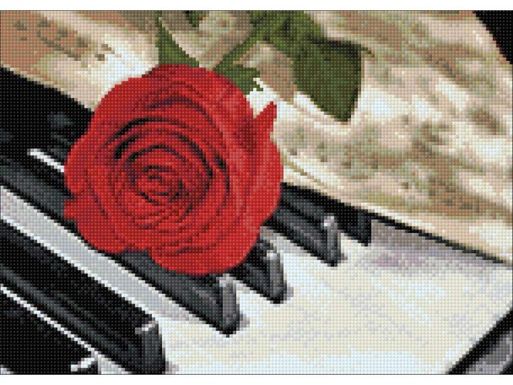 Алмазная вышивка «Аромат музыки» — картинка 3