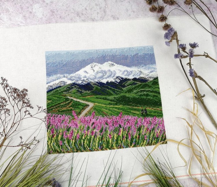 Набор для вышивания «Царь Эльбрус» — картинка 2