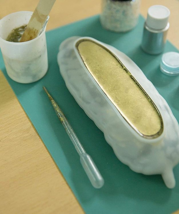 Силиконовый молд - Блюдо перо, 24х8,5 см — картинка 3