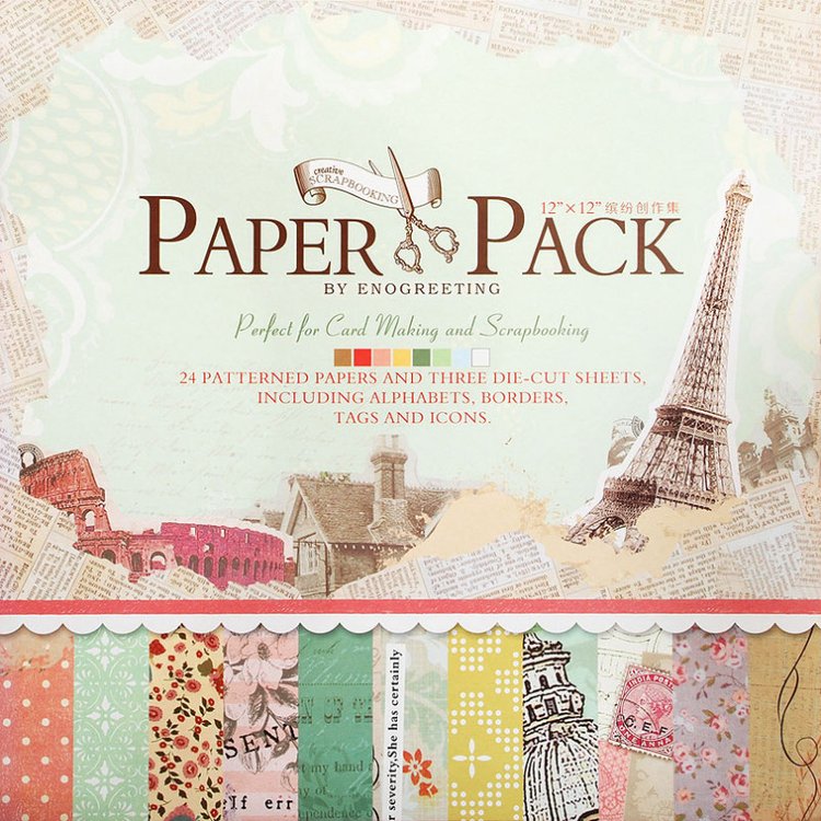 Набор бумаги «Радужные краски» — картинка 2