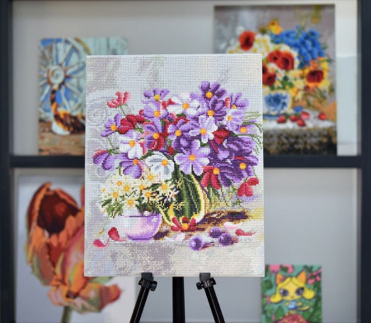 Алмазная вышивка «Хрупкое очарование» — картинка 4