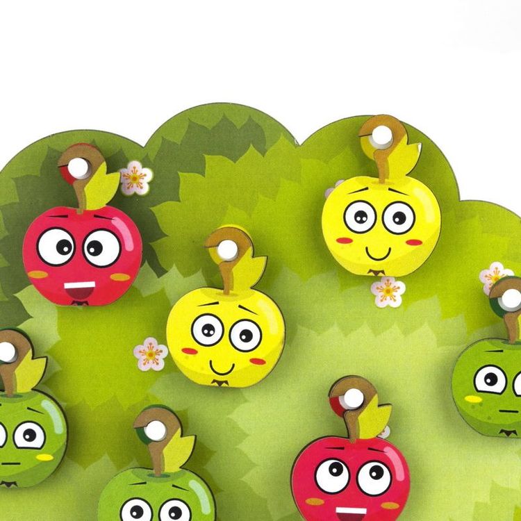 Сортер-дерево «Яблонька» — картинка 3