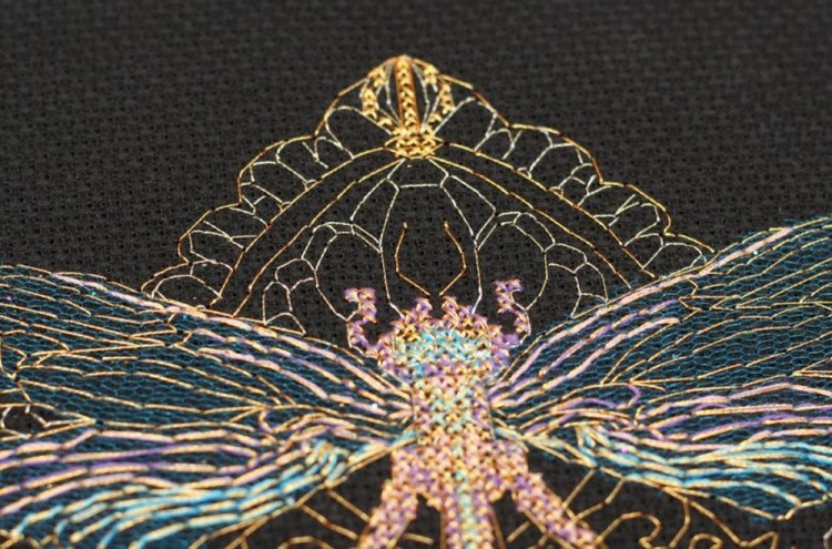 Набор для вышивания «Золотая стрекоза» — картинка 4