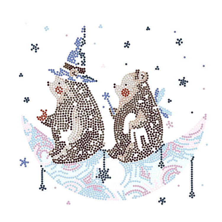 Алмазная вышивка «Верхом на луне» — картинка 2