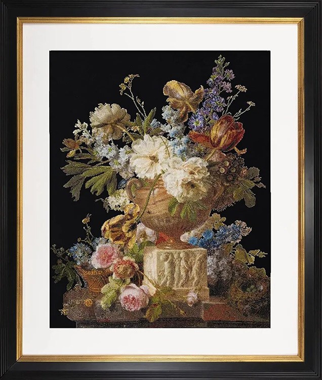 Набор для вышивания «Цветочный натюрморт в вазе» — картинка 2