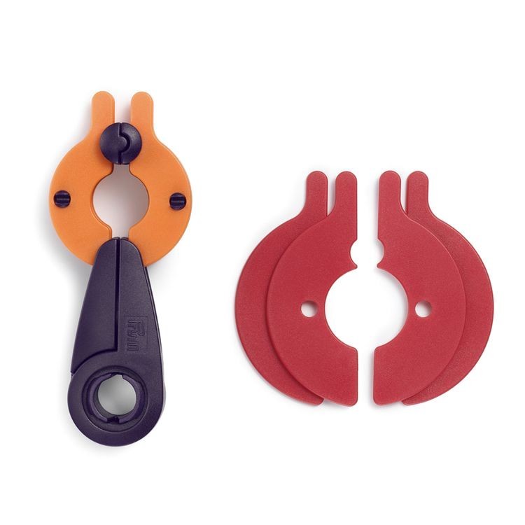 Устройство для изготовления помпонов S, 3,5 + 5 см., 1 шт., PRYM — картинка 2