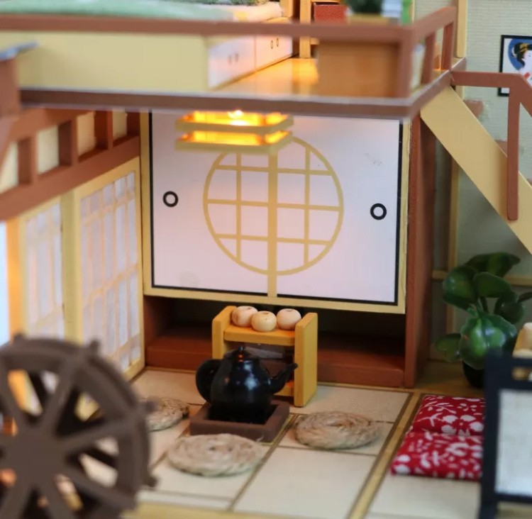 Сборная модель Румбокс. Миниатюрный Японский домик — картинка 6