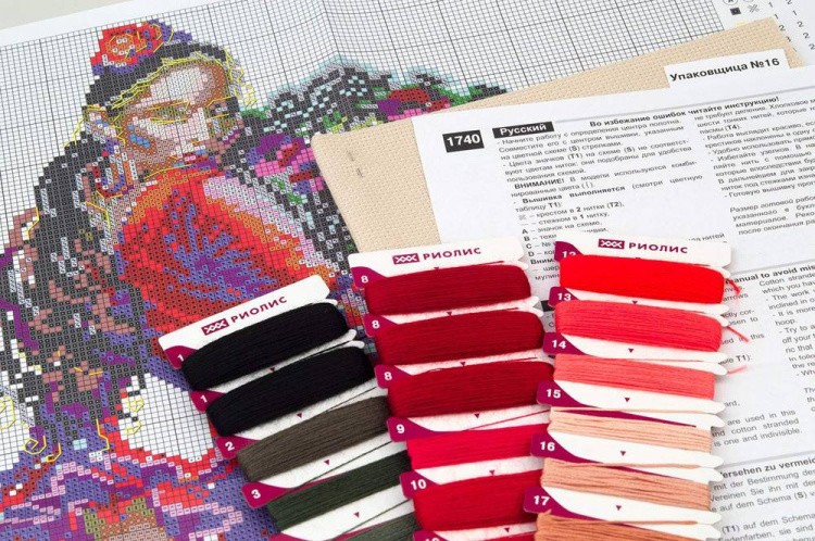 Набор для вышивания «Танцовщица» — картинка 4