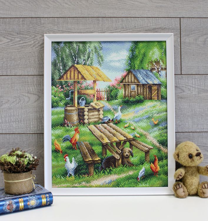 Алмазная вышивка «Беспокойное хозяйство» — картинка 2