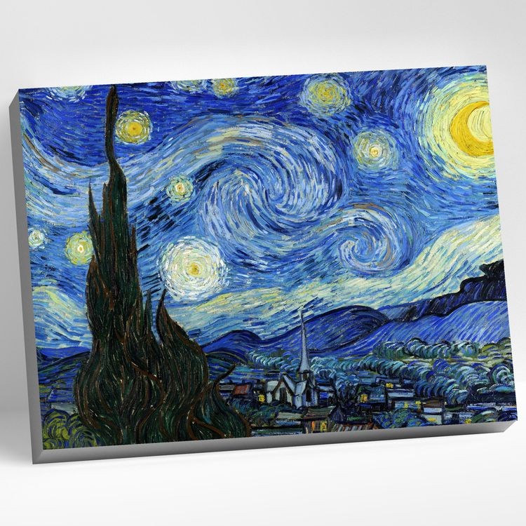 Картина по номерам «Звездная ночь»