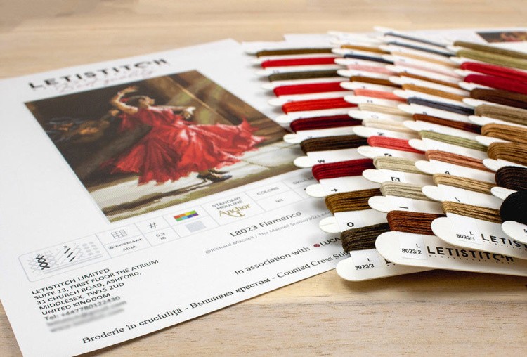 Набор для вышивания «Фламенко» — картинка 8