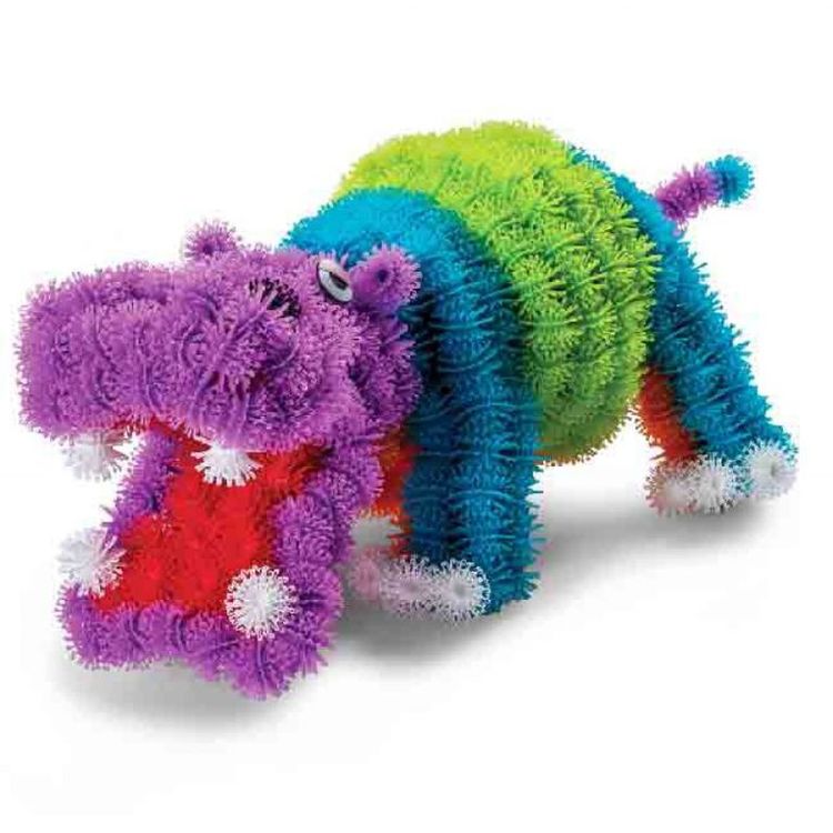 Конструктор-липучка Вязкий Пушистый шарик (Bunchems) 600 деталей — картинка 8