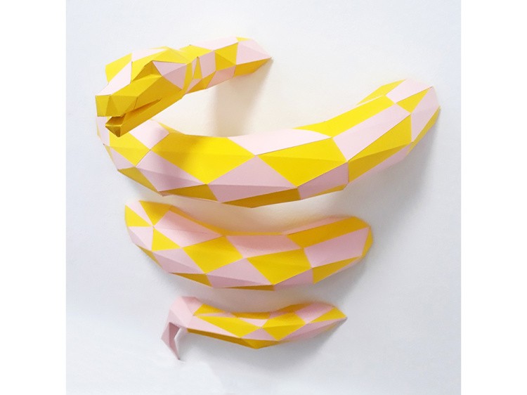 Бумажная модель для склеивания трофей «Анаконда» — картинка 2