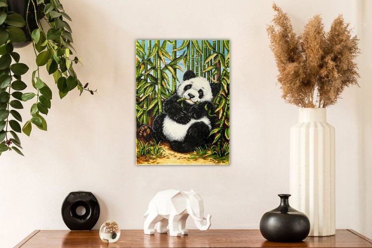 Алмазная вышивка «В зарослях бамбука» — картинка 2