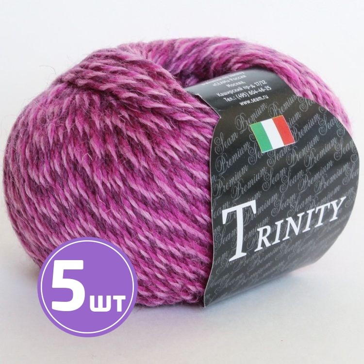 Пряжа SEAM TRINITY (07), мозайка, 5 шт. по 50 г