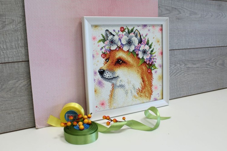 Алмазная вышивка «Лиса» — картинка 4