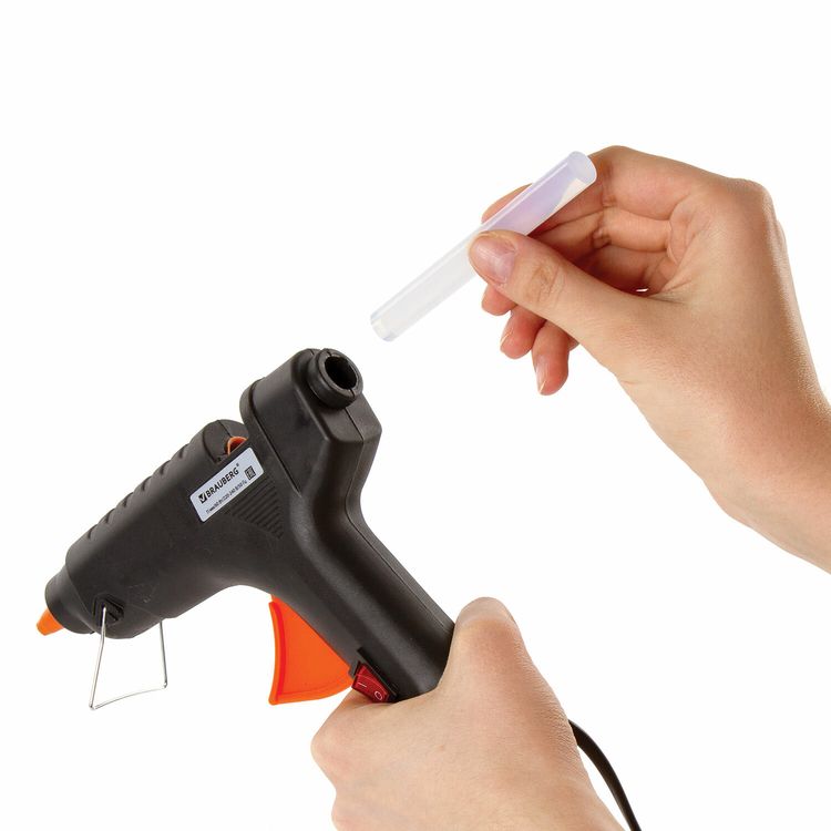 Клеевой пистолет 60 Вт для стержня 11 мм, с выключателем, Brauberg — картинка 4