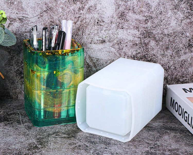 Силиконовый молд - Подставка для ручек, 12x9см — картинка 6