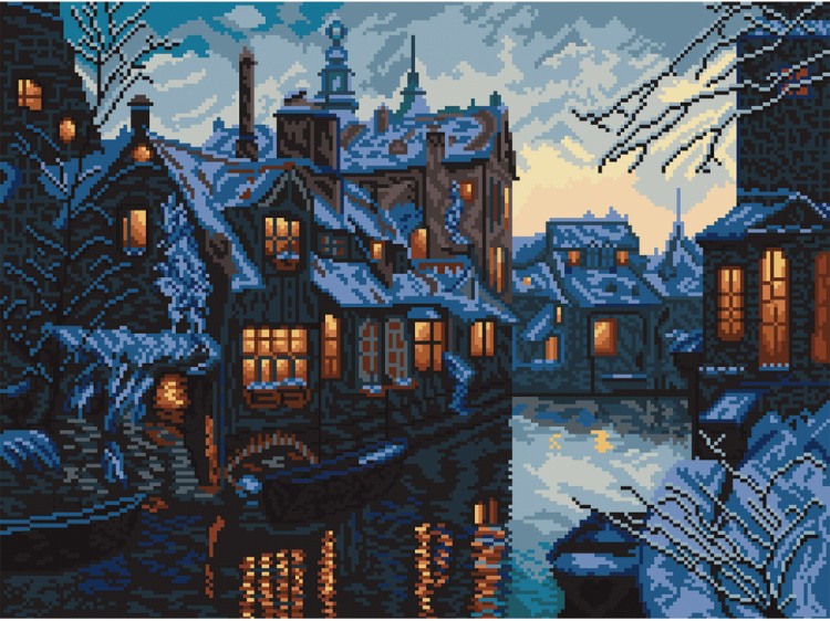 Набор для вышивания «Брюссельская ночь» — картинка 2