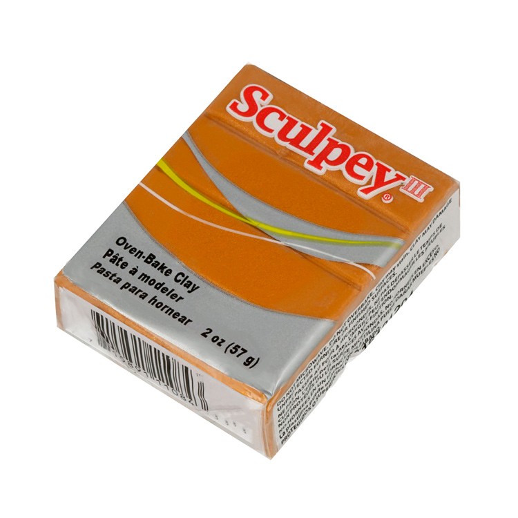 Полимерная глина Sculpey III, цвет: 1086 под золото, 57 г — картинка 2