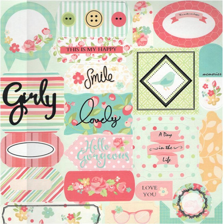 Набор бумаги «Цветочная поляна» — картинка 8