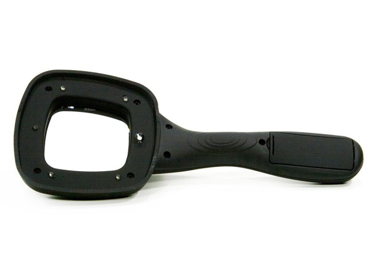 Лупа ручная 4х с LED-подсветкой — картинка 3