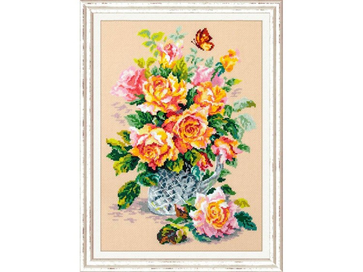 Набор для вышивания «Чайные розы» — картинка 2