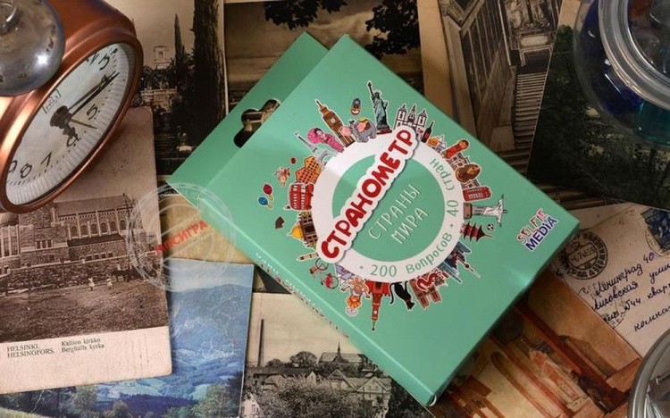 Настольная игра Selfie Media «Странометр: Страны мира» — картинка 7