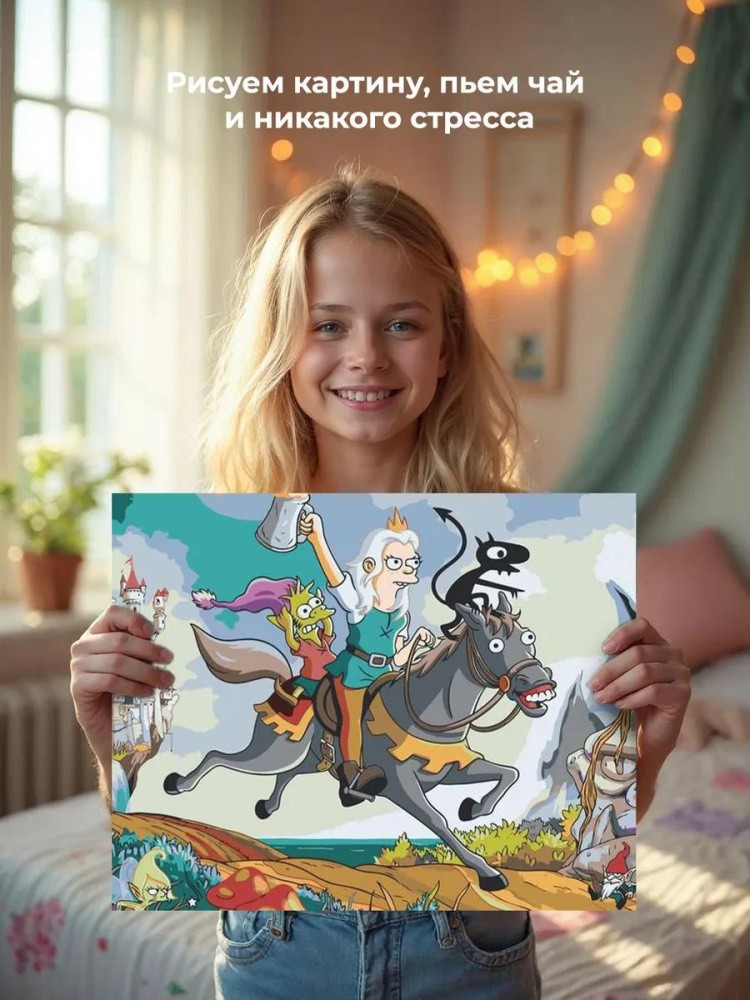 Картина по номерам «Разочарование: Навстречу приключениям» — картинка 6