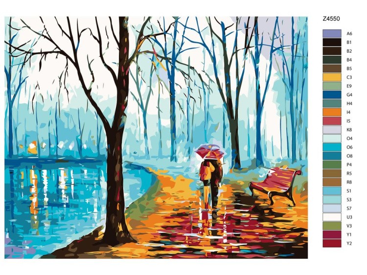 Картина по номерам «Свидание» — картинка 2